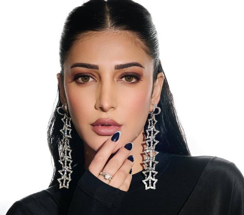 شروتی حسن از زیباترین زنان جهان